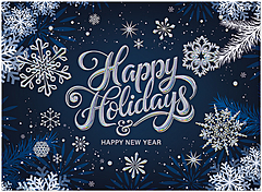 Wishing you peace, prosperity, and happiness now and throughout the year ahead. Holiday Snowfall H3324S-AAA